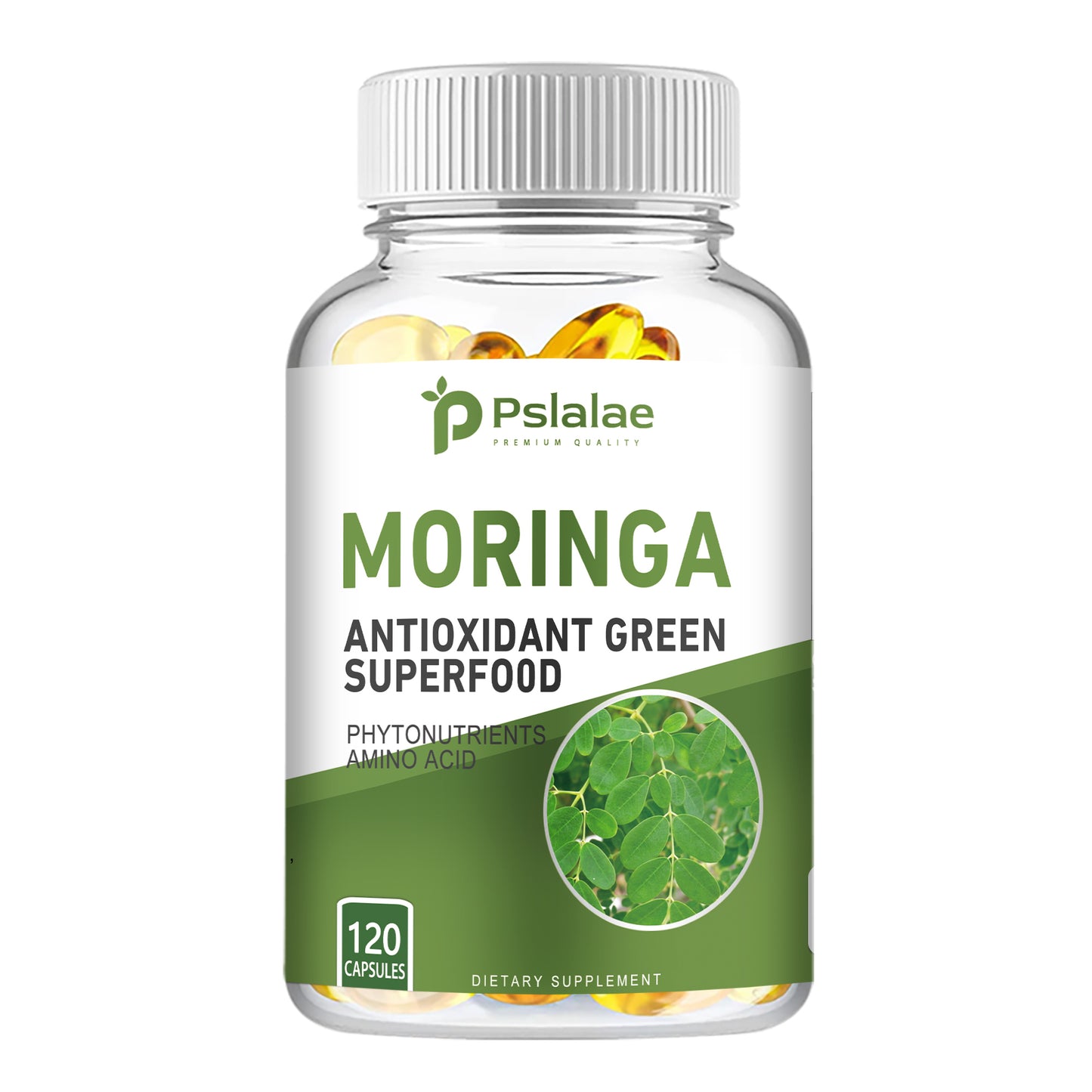 Pslalae Moringa Leaf Capsules 1000mg ā Everyday Use | 120