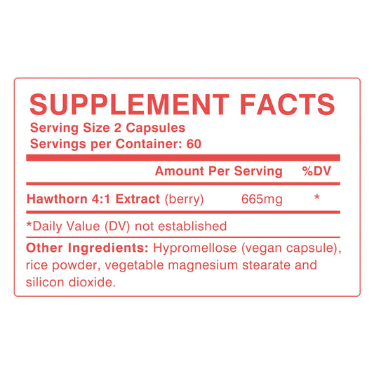 Pslalae Hawthorn Berry Capsules | 120