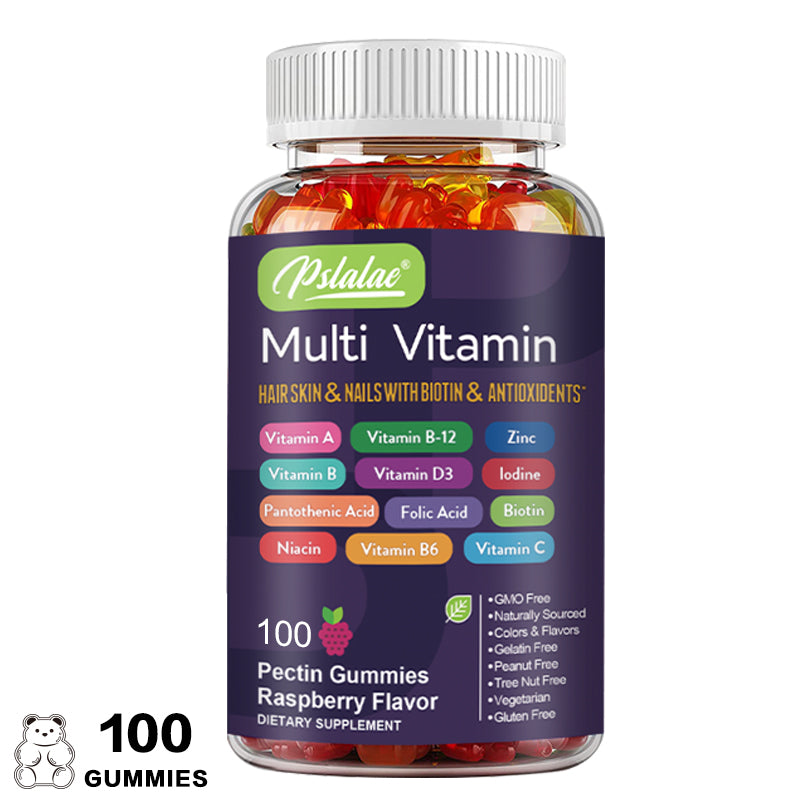Pslalae Multivitamin Gummies ā With Vitamins & Minerals for Daily Use | 30 60 100