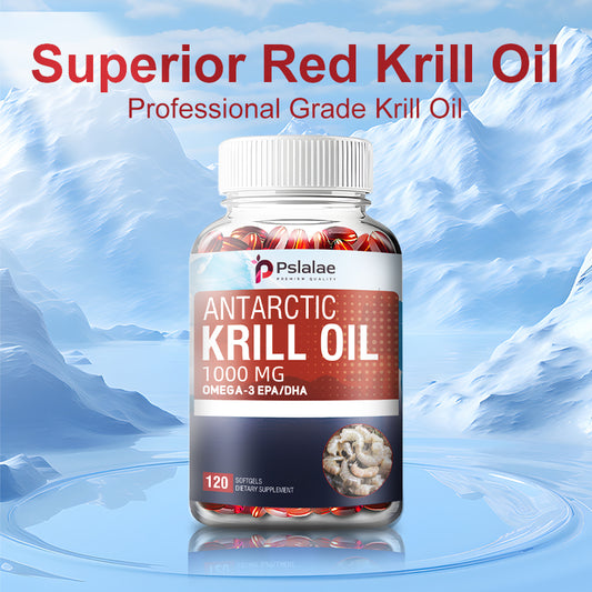 Pslalae Antarctic Krill Oil - Contains OMEGA-3 EPA/DHA | 120