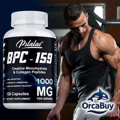 Pslalae BPC-159, with Creatine Monohydrate & Collagen Peptides | 30 60 120