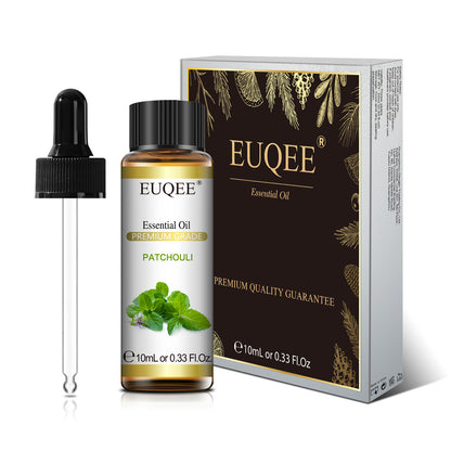 EUQEE 10ml Pure Natural Essential Oil Lavender Jasmine Eucalyptus Vanilla Sandalwood Sweet Orange Lemon Oregano Neroli Fragrance