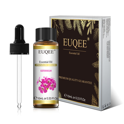 EUQEE 10ml Pure Natural Essential Oil Lavender Jasmine Eucalyptus Vanilla Sandalwood Sweet Orange Lemon Oregano Neroli Fragrance
