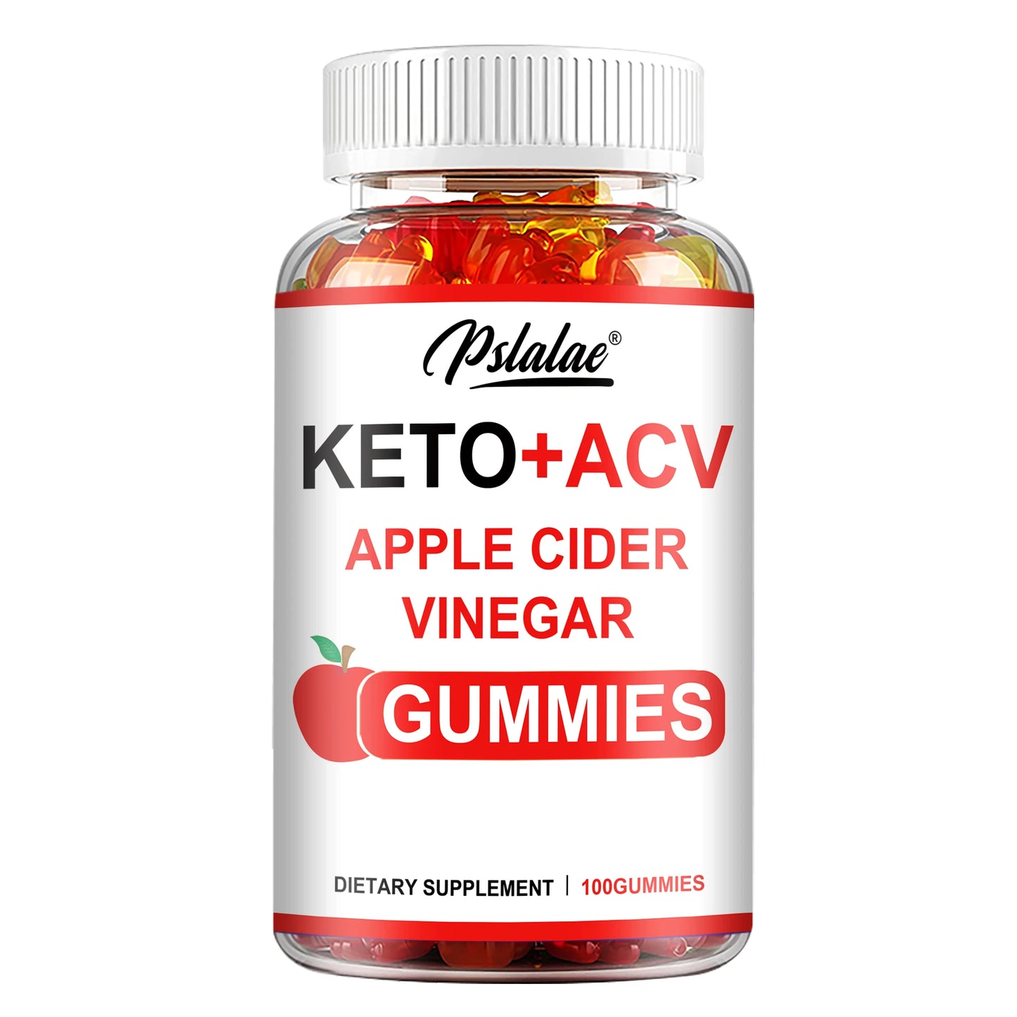 Pslalae Keto + ACV Gummies – Daily Wellness Supplement | 100