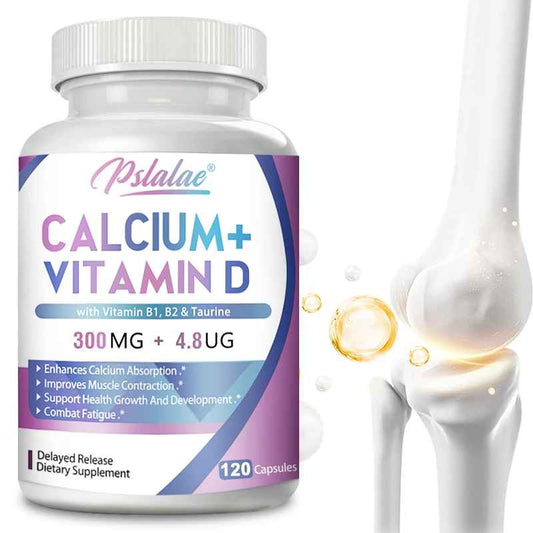 Pslalae Calcium + Vitamin D Capsules | 30 60 120