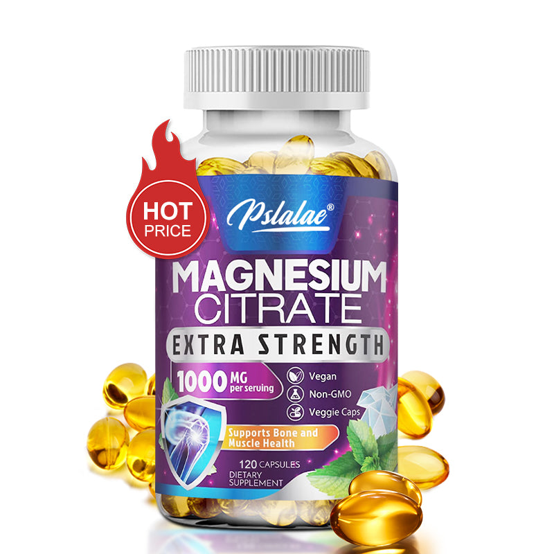 Pslalae Magnesium Citrate 1000mg – Daily Magnesium Supplement