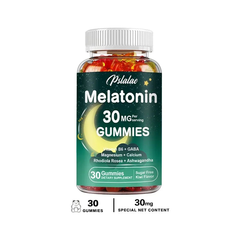 Pslalae Melatonin Gummies Dietary Supplement | 30 60 100