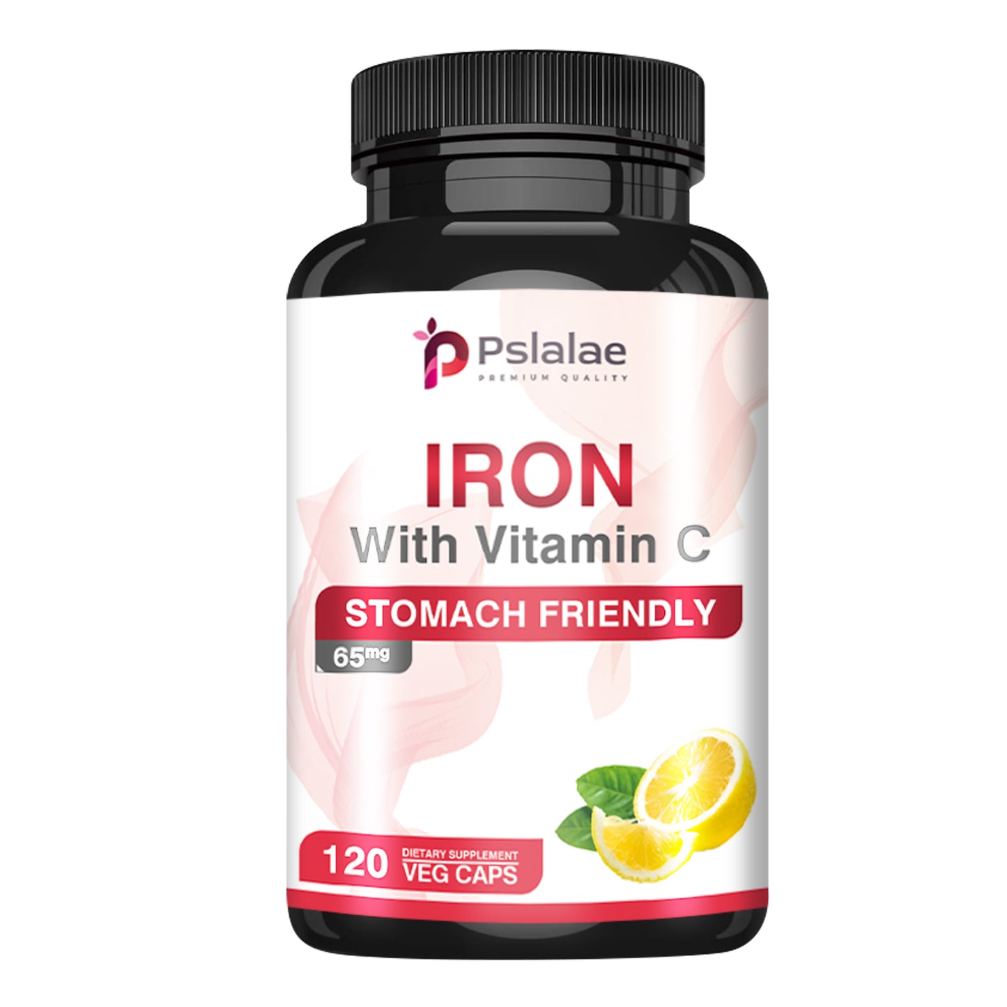 Pslalae Iron & Vitamin C Supplement – Daily Nutritional Support | 120