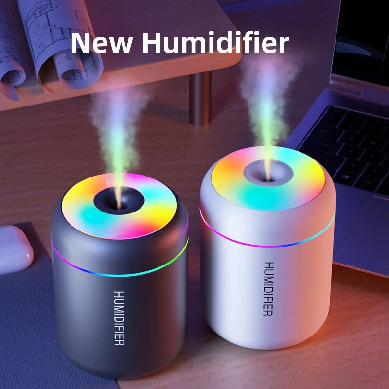 Mini USB Aroma Diffuser & Humidifier – 180ML