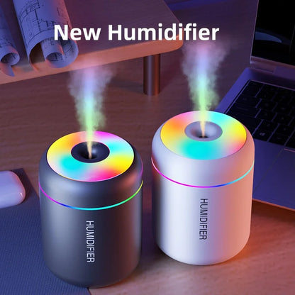 Mini USB Aroma Diffuser & Humidifier – 180ML