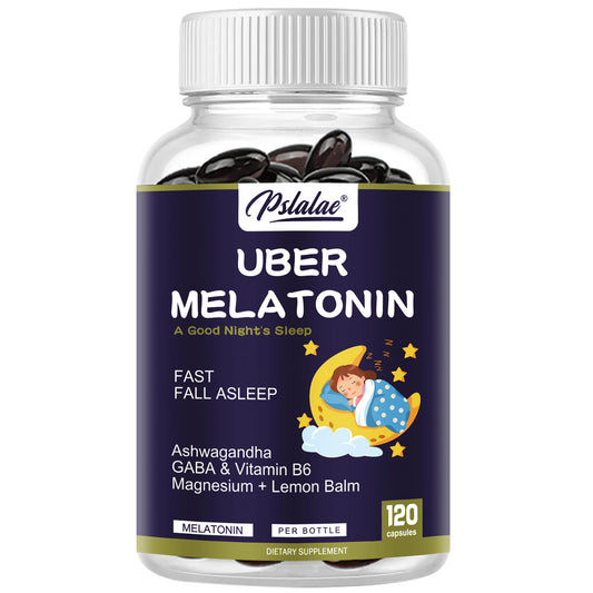 Pslalae Melatonin Complex – With L-Theanine, Tryptophan & Ashwagandha | 120