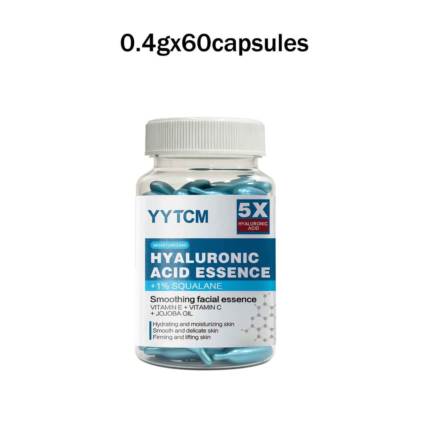 YYTCM Hyaluronic acid deep moisturizing capsule essence, deep moisturizing and brightening skin essence | 45 60 90