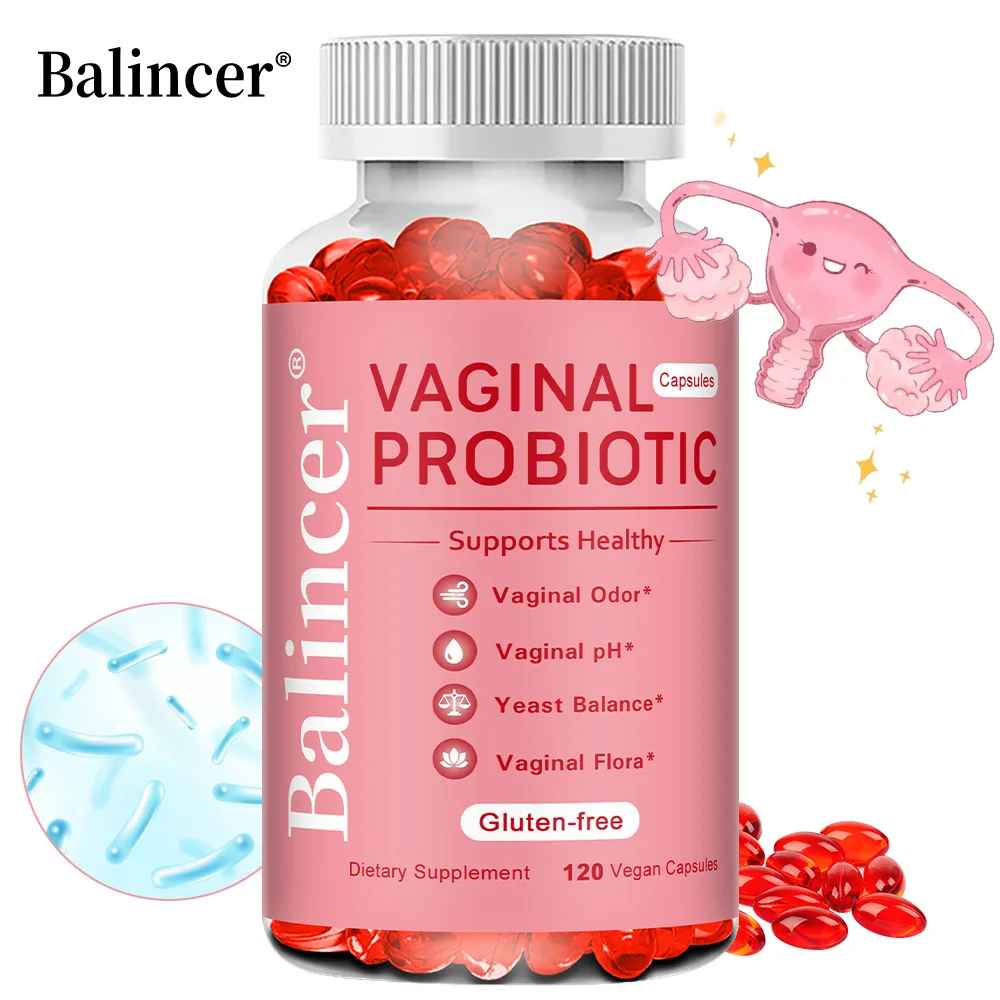 Balincer Women's Probiotic Capsules Daily Probiotic with Prebiotic Fiber 5 Billion CFU | 30 60 120