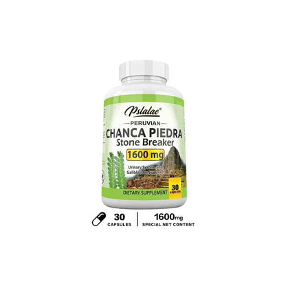 Pslalae Chanca Piedra Capsules 1600mg Per Serving Herbal Dietary Supplement | 30 60 120