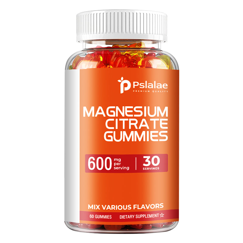 Pslalae Magnesium Citrate Gummies – Daily Mineral Supplement | 60