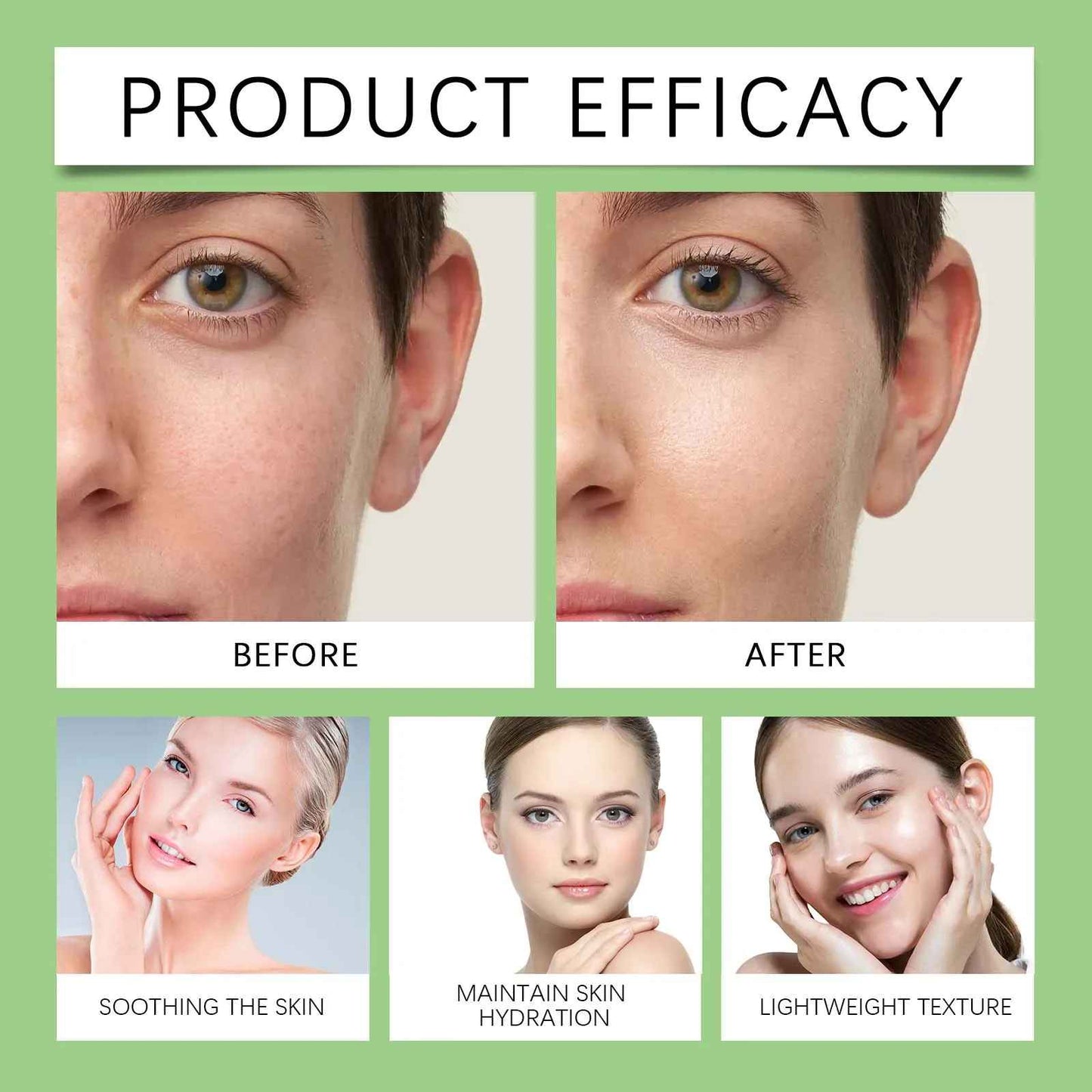 Ouhoe Green Tea Clay Stick For Face Green Mask Stick Smear Acne Shrink Blackhead Green Tea Extract Facial Mask Pore Cleansing