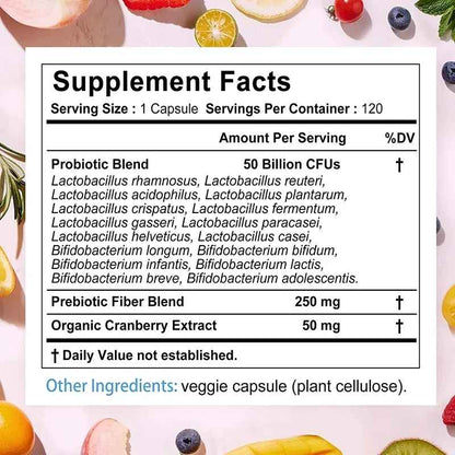 Pslalae probiotics for Women  Daily Wellness Supplement | 30 60 120