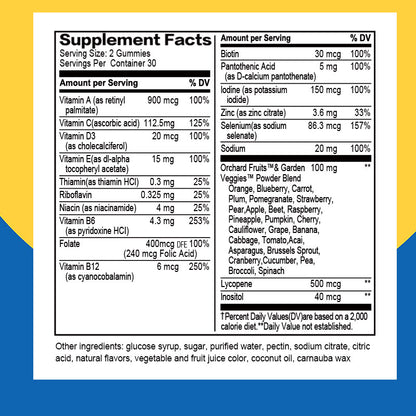 Xemenry Alive! Men's Multivitamin Gummies | 60