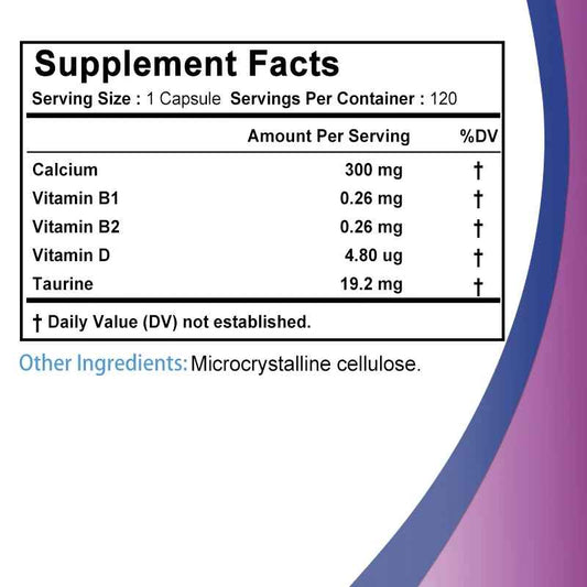 Pslalae Calcium + Vitamin D Capsules | 30 60 120