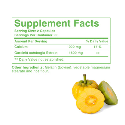 Pslalae Garcinia Cambogia Extract Capsules | 60