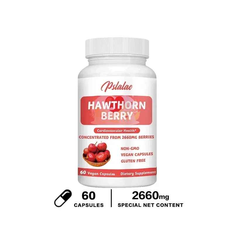 Pslalae Hawthorn Berry Capsules | 30 60 120