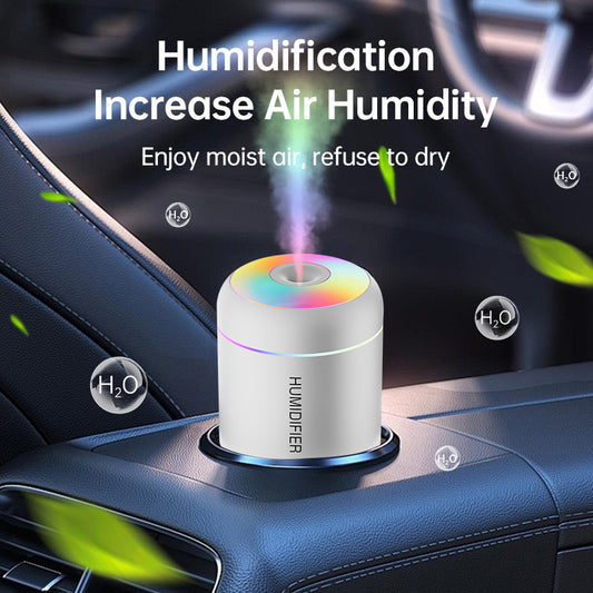 Mini USB Aroma Diffuser & Humidifier – 180ML