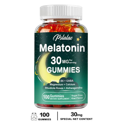 Pslalae Melatonin Gummies Dietary Supplement | 30 60 100