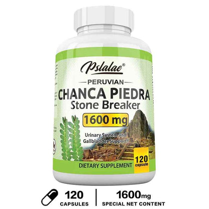 Pslalae Chanca Piedra Capsules 1600mg Per Serving Herbal Dietary Supplement | 30 60 120