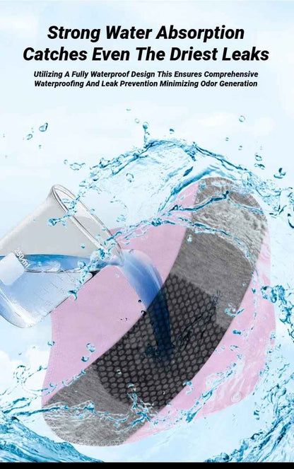 Leak-Proof & Waterproof Washable Incontinence Pads with Graphene Aseptic Technology for Elderly Care
