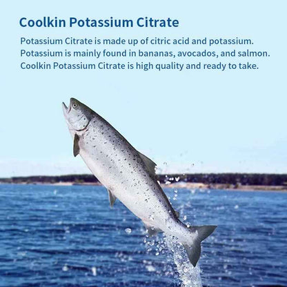Coolkin Potassium Citrate Capsules – Mineral Dietary Supplement | 30 60 120