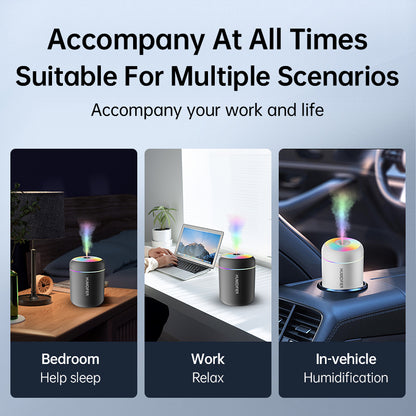 Mini USB Aroma Diffuser & Humidifier – 180ML