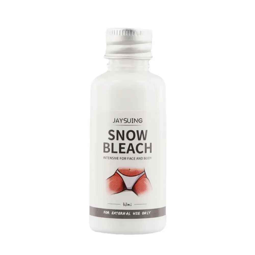 JAYSUING Glowhite Snow Bleach Cream Hyperpigmentation Lightens Dark Spots Penetrates Skin Layers Brightens Moisturizes Armpit Neck 30ml