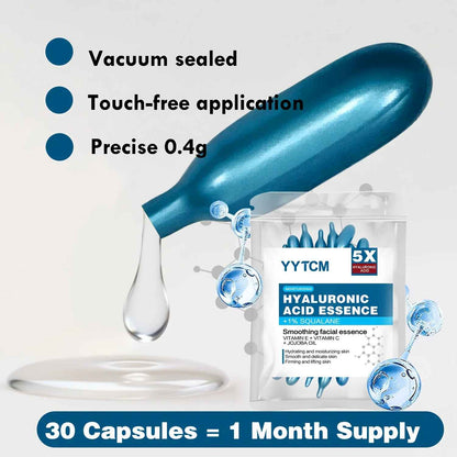 YYTCM Hyaluronic acid deep moisturizing capsule essence, deep moisturizing and brightening skin essence | 45 60 90
